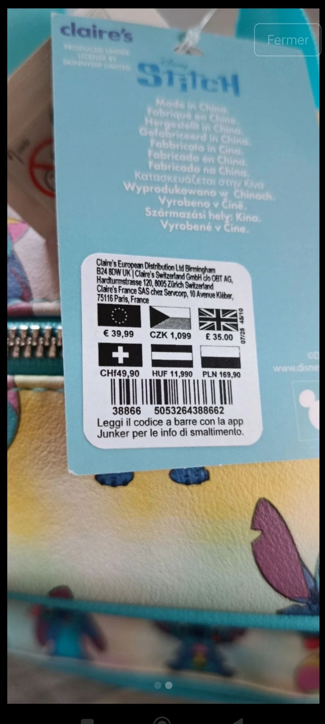 mochila stitch – photo 2